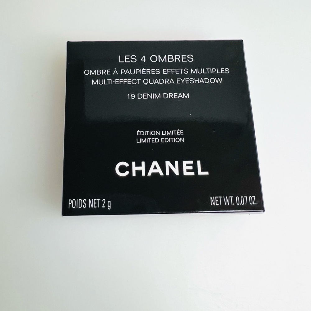 🌸Chanel Les 4 Ombres Eyeshadow Palette in #19 “Denim Dream” (Spring 2026) - Picture 3 of 4